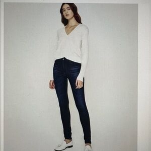 AG Farrah High Rise Skinny Size 29 Long Length